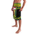 Jamaica Reggae Lion Christmas Lavalava Kente Pattern Meri Krismiss - Wonder Print Shop