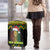Jamaica Reggae Lion Christmas Luggage Cover Kente Pattern Meri Krismiss - Wonder Print Shop