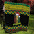 Jamaica Reggae Lion Christmas Quilt Kente Pattern Meri Krismiss - Wonder Print Shop