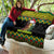 Jamaica Reggae Lion Christmas Quilt Kente Pattern Meri Krismiss - Wonder Print Shop