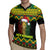 Jamaica Reggae Lion Christmas Rugby Jersey Kente Pattern Meri Krismiss - Wonder Print Shop