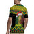 Jamaica Reggae Lion Christmas Rugby Jersey Kente Pattern Meri Krismiss - Wonder Print Shop