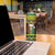 Jamaica Reggae Lion Christmas Skinny Tumbler Kente Pattern Meri Krismiss - Wonder Print Shop