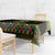 Jamaica Reggae Lion Christmas Tablecloth Kente Pattern Meri Krismiss - Wonder Print Shop