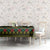 Jamaica Reggae Lion Christmas Tablecloth Kente Pattern Meri Krismiss - Wonder Print Shop