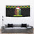 Jamaica Reggae Lion Christmas Tapestry Kente Pattern Meri Krismiss - Wonder Print Shop