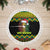 Jamaica Reggae Lion Christmas Tree Skirt Kente Pattern Meri Krismiss - Wonder Print Shop