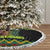Jamaica Reggae Lion Christmas Tree Skirt Kente Pattern Meri Krismiss - Wonder Print Shop