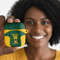 Custom South Africa Soccer AirPods Case Bafana Bafana Spirit African Pattern - Wonder Print Shop