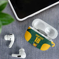 Custom South Africa Soccer AirPods Case Bafana Bafana Spirit African Pattern - Wonder Print Shop
