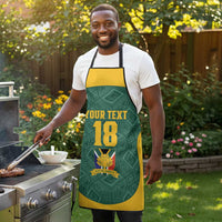 Custom South Africa Soccer Apron Bafana Bafana Spirit African Pattern - Wonder Print Shop
