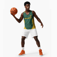 Custom South Africa Soccer Basketball Jersey Bafana Bafana Spirit African Pattern - Wonder Print Shop