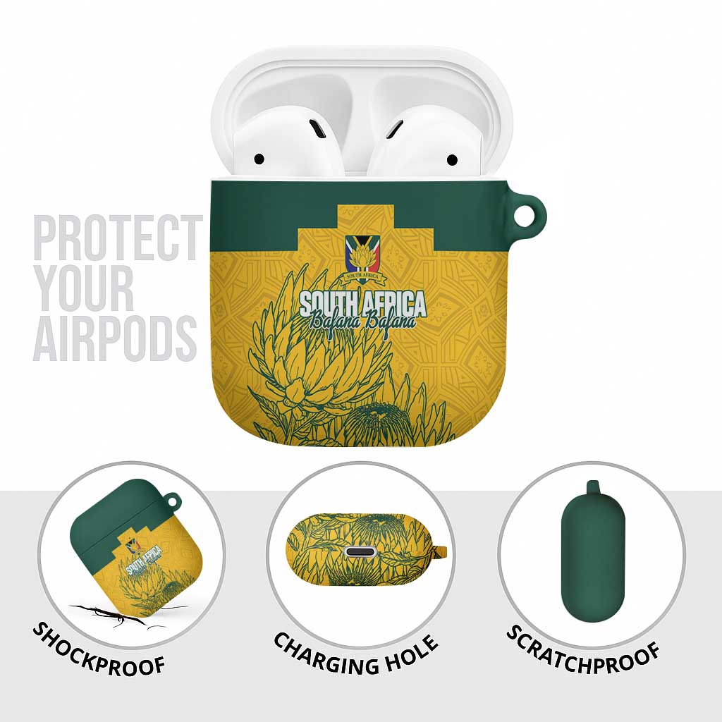 Custom South Africa Soccer AirPods Case From Protea Roots We Rise - Wonder Print Shop