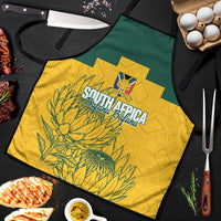 Custom South Africa Soccer Apron From Protea Roots We Rise - Wonder Print Shop