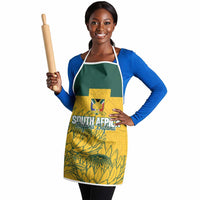 Custom South Africa Soccer Apron From Protea Roots We Rise - Wonder Print Shop