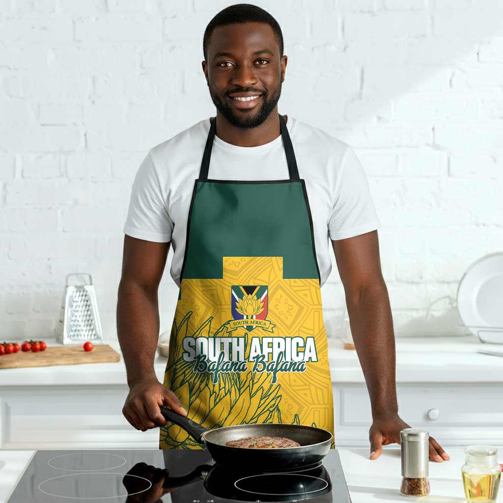 Custom South Africa Soccer Apron From Protea Roots We Rise - Wonder Print Shop