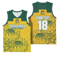 Custom South Africa Soccer Basketball Jersey From Protea Roots We Rise - Wonder Print Shop