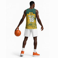Custom South Africa Soccer Basketball Jersey From Protea Roots We Rise - Wonder Print Shop