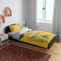 Custom South Africa Soccer Bedding Set From Protea Roots We Rise - Wonder Print Shop