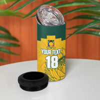 Custom South Africa Soccer 4 in 1 Can Cooler Tumbler From Protea Roots We Rise - Wonder Print Shop