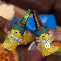 Custom South Africa Soccer 4 in 1 Can Cooler Tumbler From Protea Roots We Rise - Wonder Print Shop