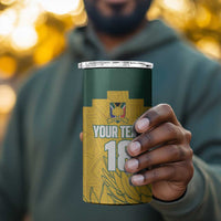 Custom South Africa Soccer 4 in 1 Can Cooler Tumbler From Protea Roots We Rise - Wonder Print Shop
