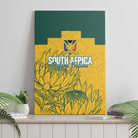 Custom South Africa Soccer Canvas Wall Art From Protea Roots We Rise - Wonder Print Shop