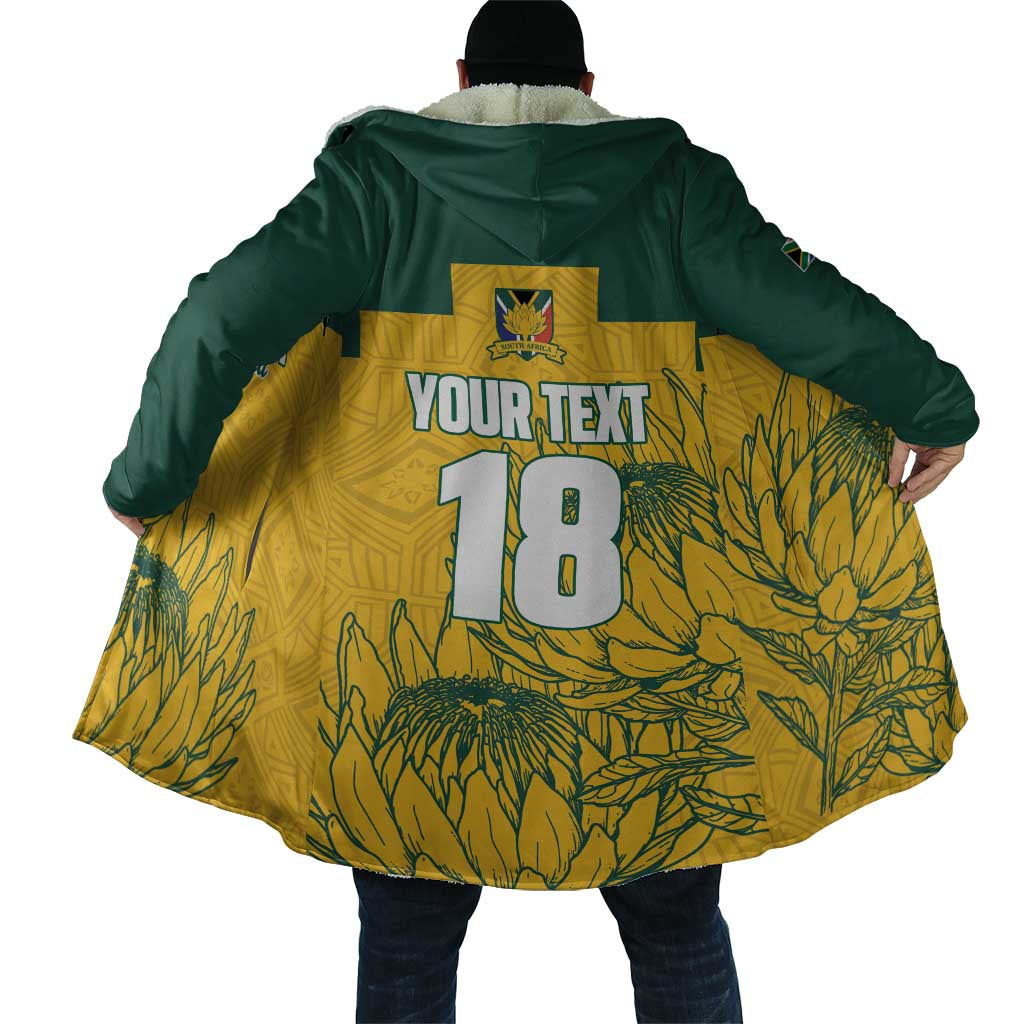Custom South Africa Soccer Cloak From Protea Roots We Rise - Wonder Print Shop