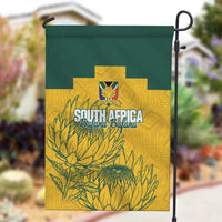 Custom South Africa Soccer Garden Flag From Protea Roots We Rise - Wonder Print Shop