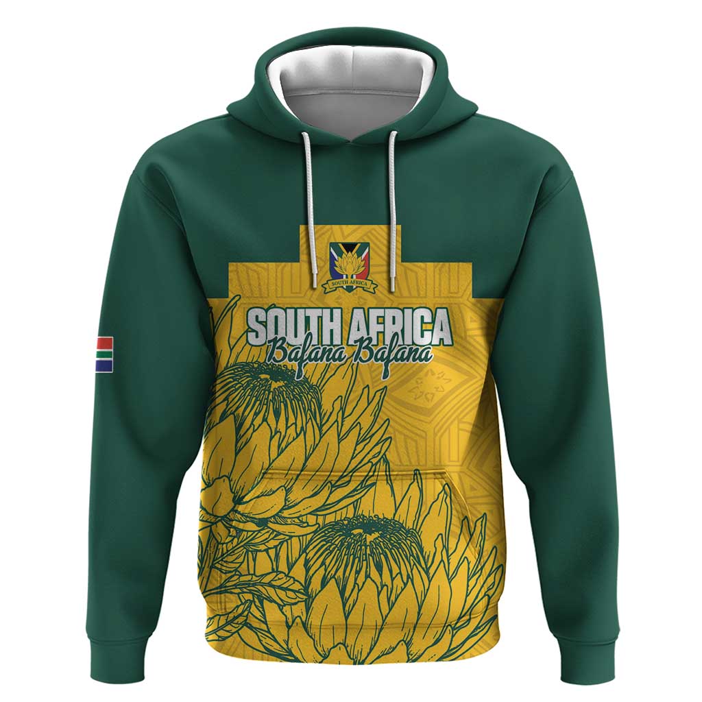 Custom South Africa Soccer Hoodie From Protea Roots We Rise - Wonder Print Shop