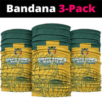 Custom South Africa Soccer Neck Gaiter From Protea Roots We Rise - Wonder Print Shop