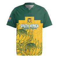 Custom South Africa Soccer Rugby Jersey From Protea Roots We Rise - Wonder Print Shop