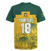 Custom South Africa Soccer Rugby Jersey From Protea Roots We Rise - Wonder Print Shop