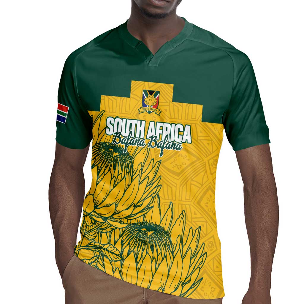 Custom South Africa Soccer Rugby Jersey From Protea Roots We Rise - Wonder Print Shop