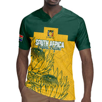 Custom South Africa Soccer Rugby Jersey From Protea Roots We Rise - Wonder Print Shop
