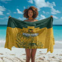 Custom South Africa Soccer Sarong From Protea Roots We Rise - Wonder Print Shop