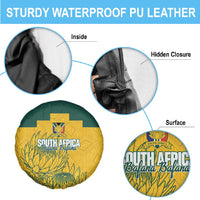 Custom South Africa Soccer Spare Tire Cover From Protea Roots We Rise - Wonder Print Shop