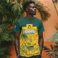 Custom South Africa Soccer T shirt From Protea Roots We Rise - Wonder Print Shop