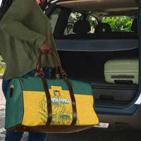Custom South Africa Soccer Travel Bag From Protea Roots We Rise - Wonder Print Shop