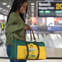 Custom South Africa Soccer Travel Bag From Protea Roots We Rise - Wonder Print Shop