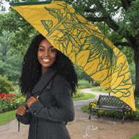 Custom South Africa Soccer Umbrella From Protea Roots We Rise - Wonder Print Shop