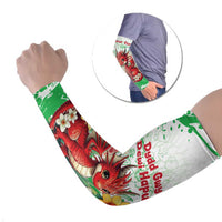 Wales Saint David’s Day Personalized Arm Sleeves Funny Welsh Dragon Daffodil - Wonder Print Shop
