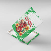 Wales Saint David’s Day Personalized Canvas Wall Art Funny Welsh Dragon Daffodil - Wonder Print Shop