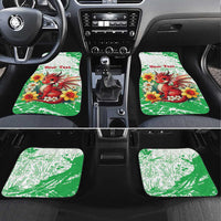 Wales Saint David’s Day Personalized Car Mats Funny Welsh Dragon Daffodil - Wonder Print Shop