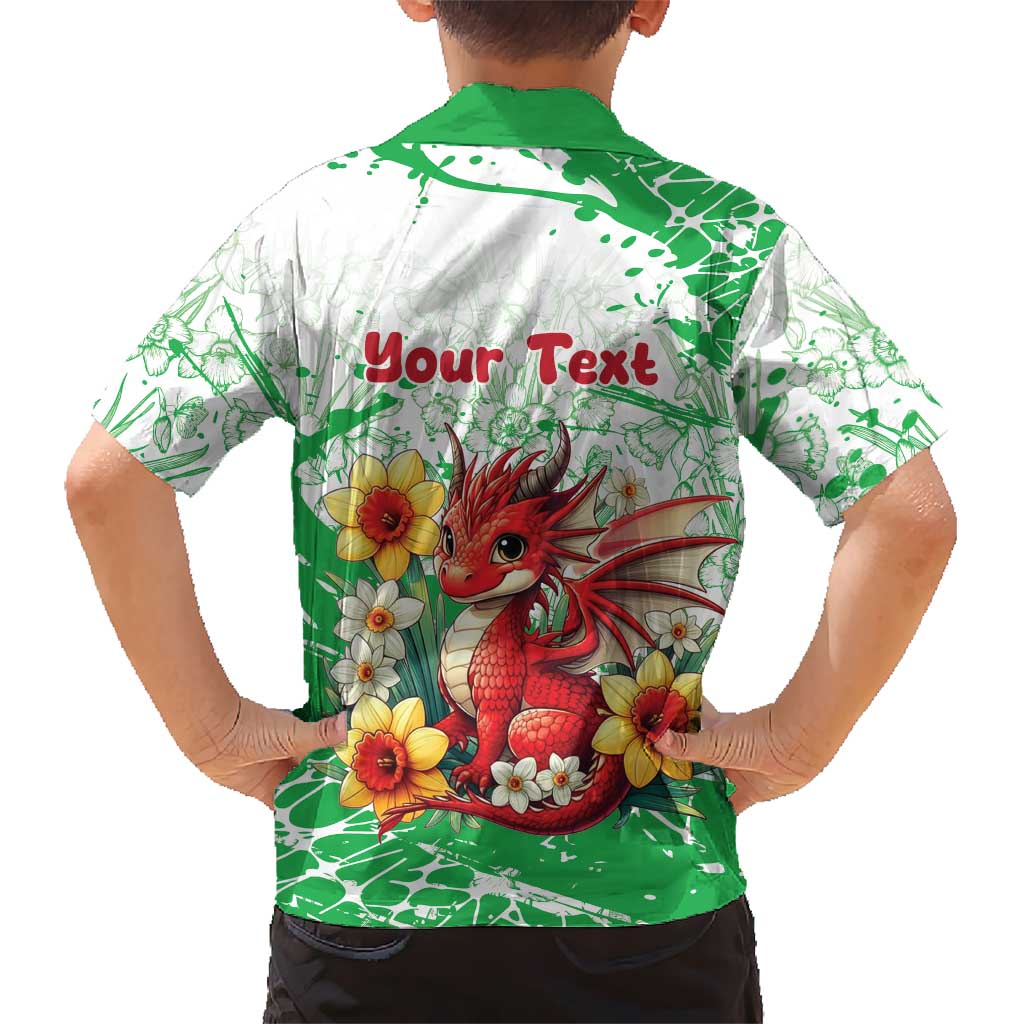 Wales Saint David’s Day Personalized Family Matching Tank Maxi Dress and Hawaiian Shirt Funny Welsh Dragon Daffodil - Wonder Print Shop