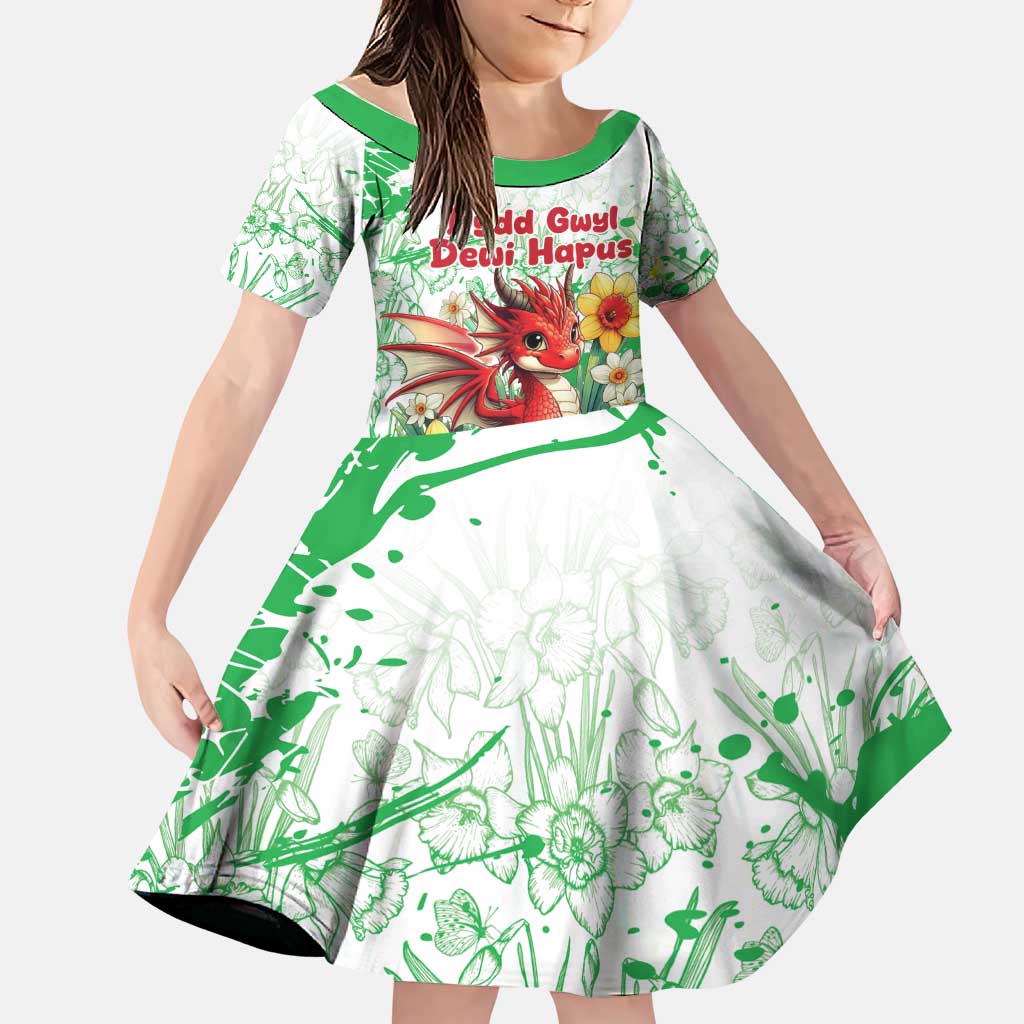 Wales Saint David’s Day Personalized Family Matching Tank Maxi Dress and Hawaiian Shirt Funny Welsh Dragon Daffodil - Wonder Print Shop