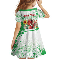 Wales Saint David’s Day Personalized Family Matching Tank Maxi Dress and Hawaiian Shirt Funny Welsh Dragon Daffodil - Wonder Print Shop