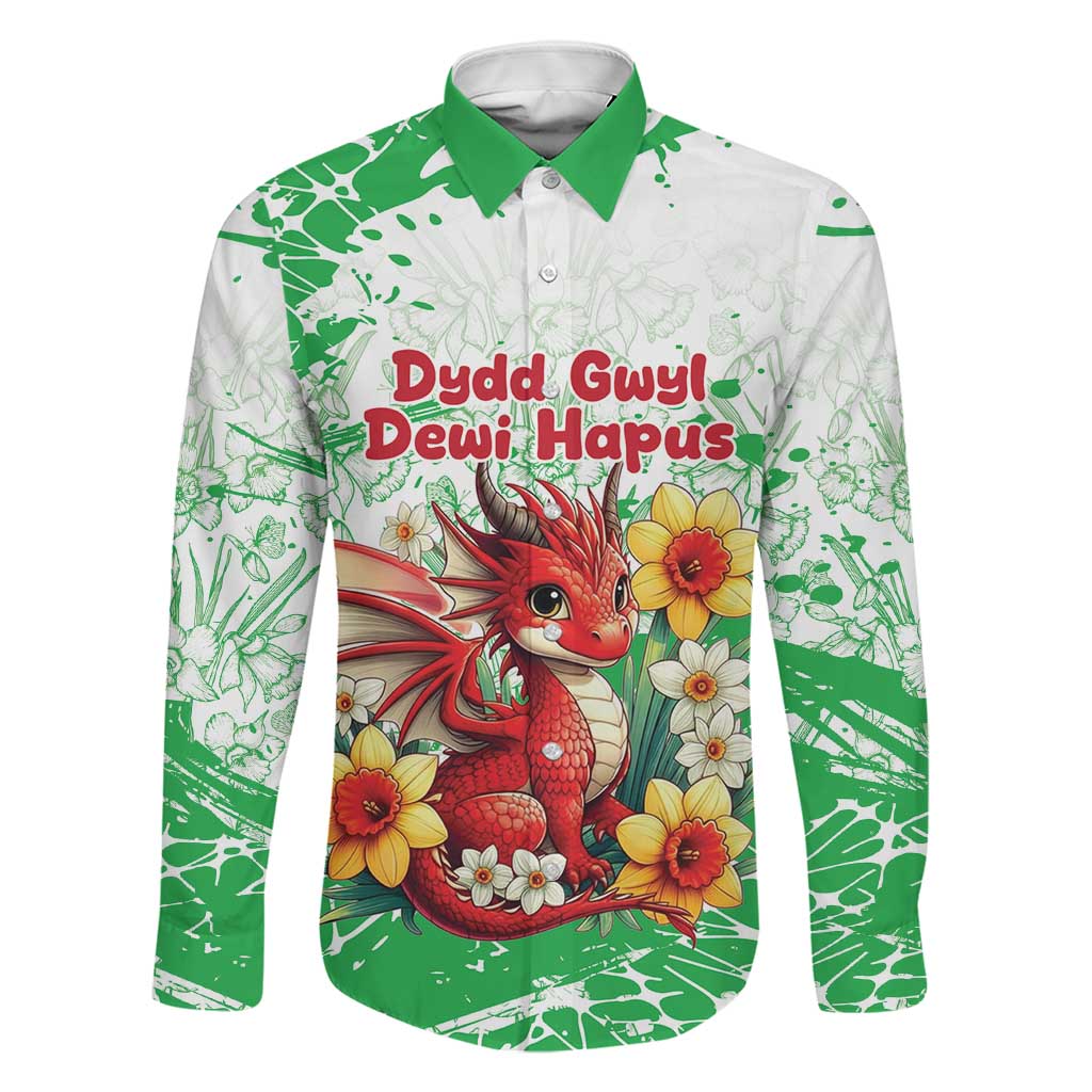Wales Saint David’s Day Personalized Family Matching Tank Maxi Dress and Hawaiian Shirt Funny Welsh Dragon Daffodil - Wonder Print Shop