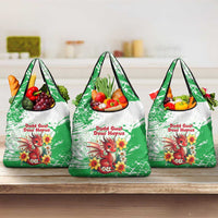 Wales Saint David’s Day Personalized Grocery Bag Funny Welsh Dragon Daffodil - Wonder Print Shop