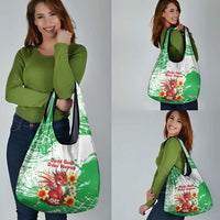 Wales Saint David’s Day Personalized Grocery Bag Funny Welsh Dragon Daffodil - Wonder Print Shop